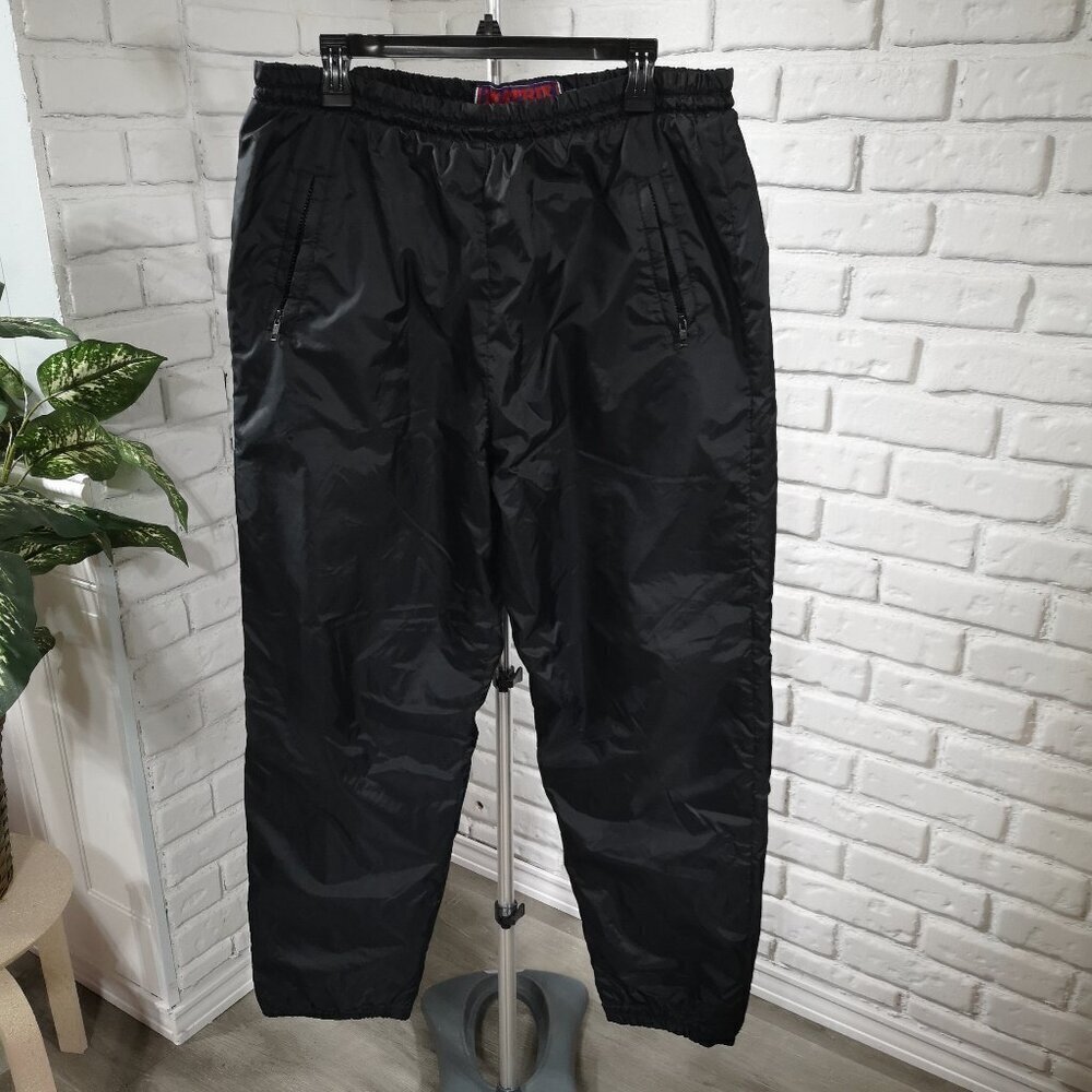 Matrix Fleece Lined Men's Size Medium Elastic & Tie Waist Snow Pants
